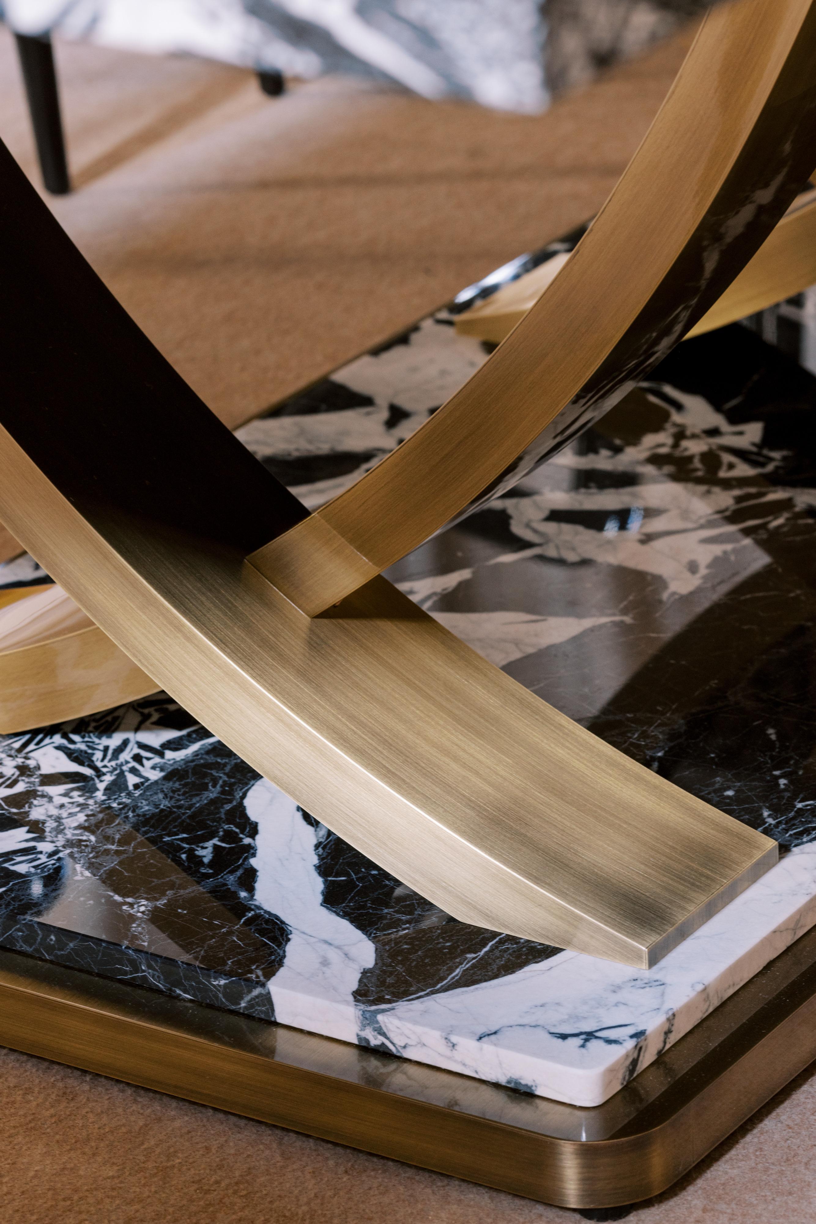 Table de salle à manger Fontaine en granit Patagonia fabriquée à la main par Greenapple Neuf - En vente à Lisboa, PT