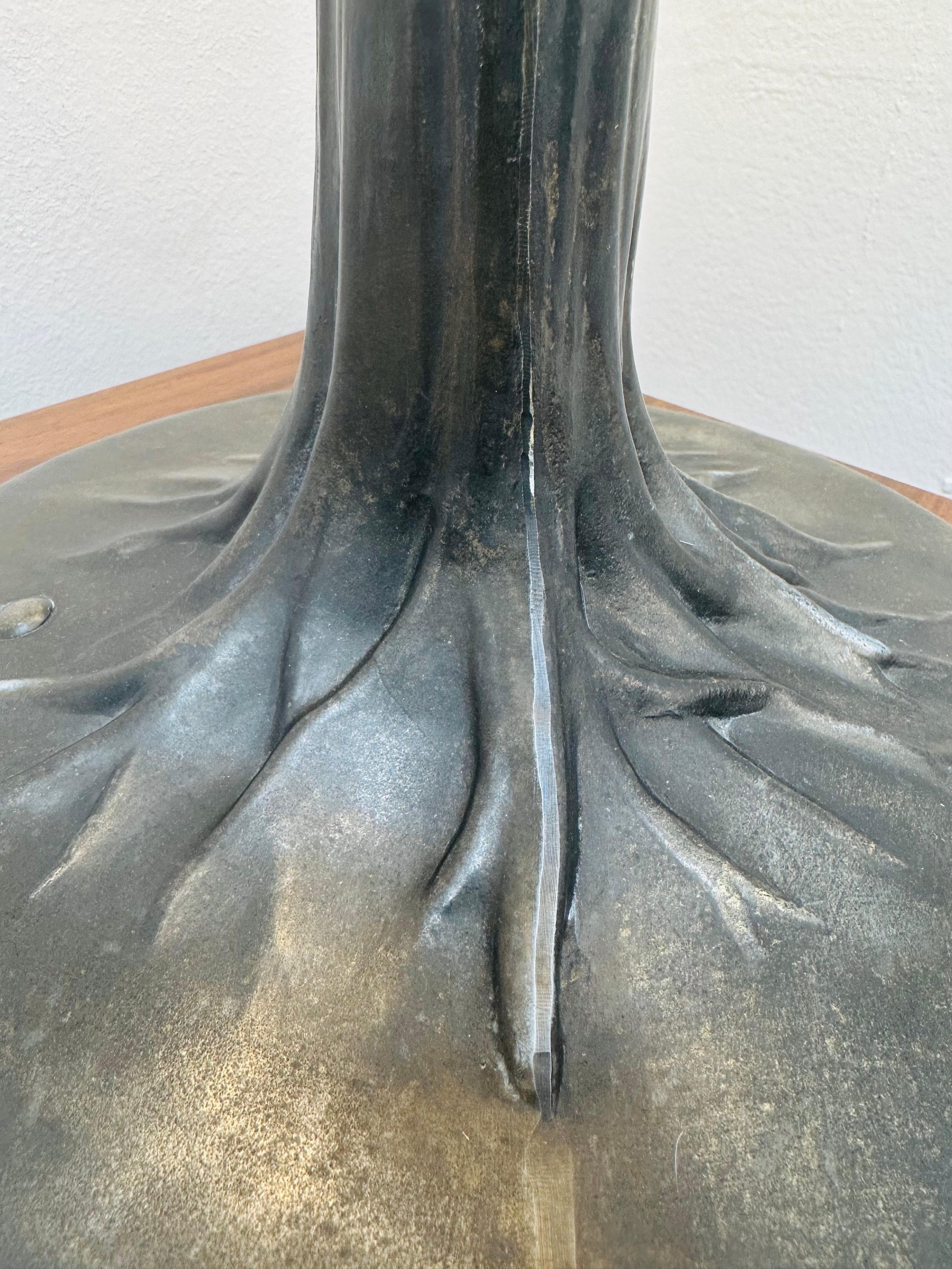 Art Deco Style French Bronzed Metal Tree Trunk & Roots Effect Table Lamp 10