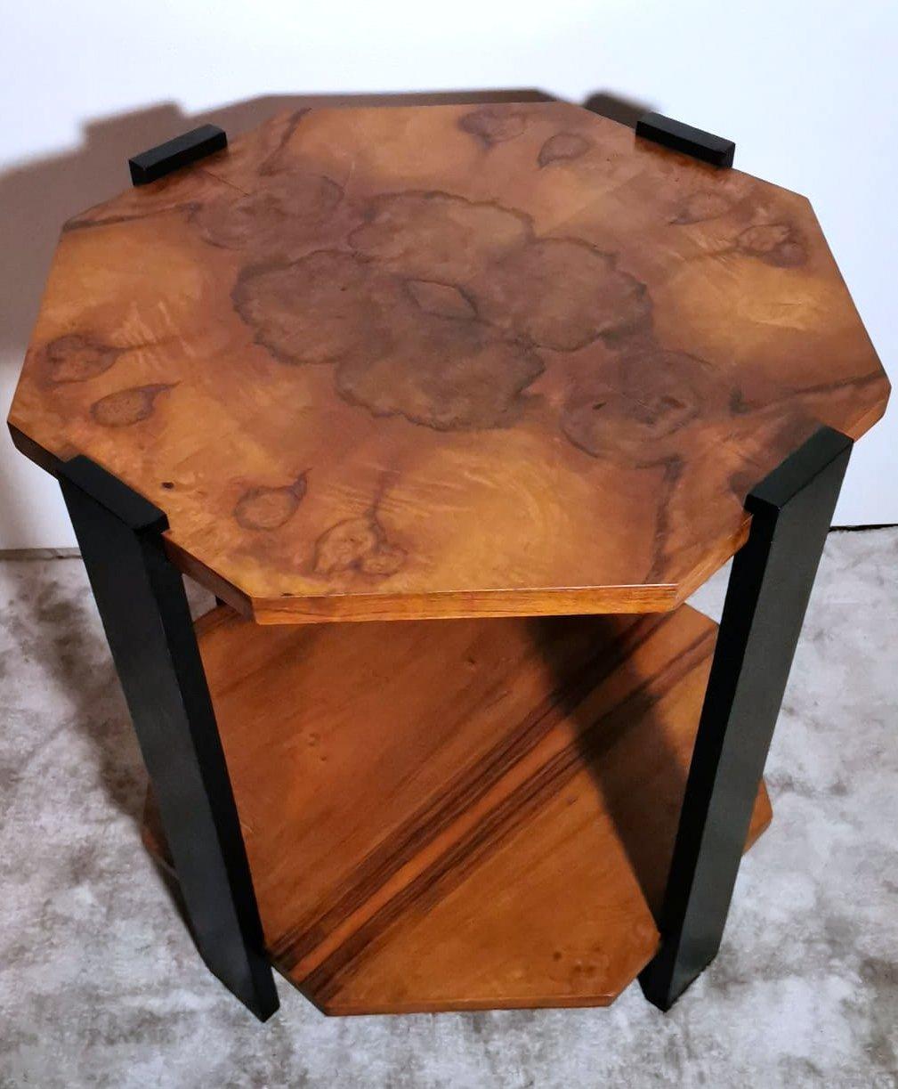 Art Deco Style French Octagonal Tea-Coffee Table  In Good Condition In Prato, Tuscany
