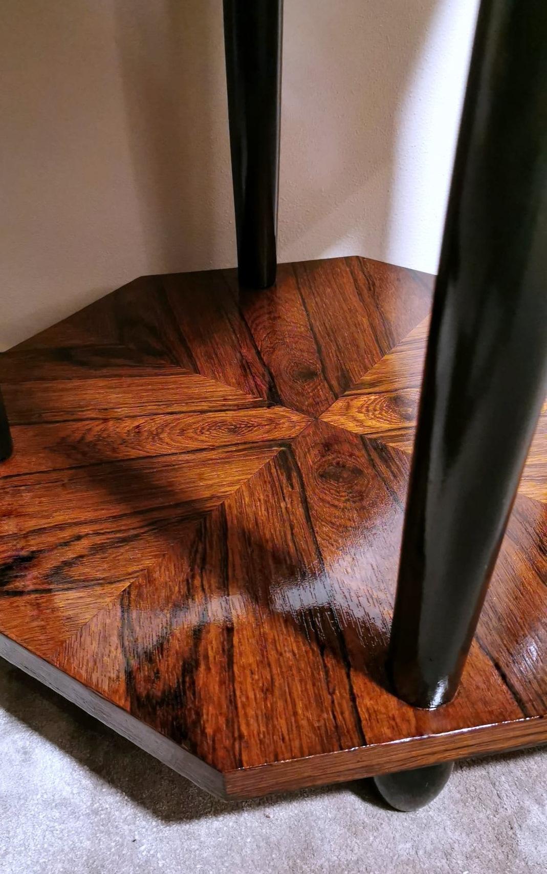 Art Deco Style French Walnut Coffee-Tea Table 5