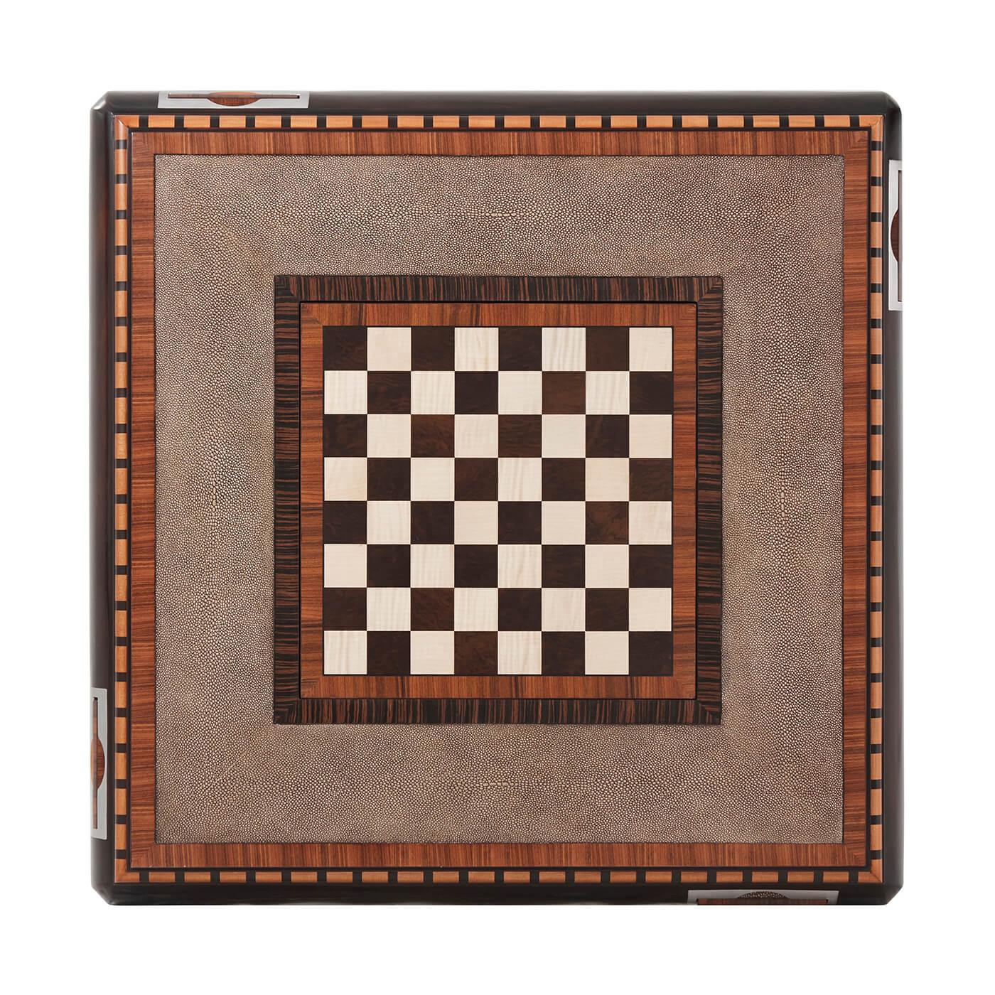 Contemporary Art Deco Style Games Table