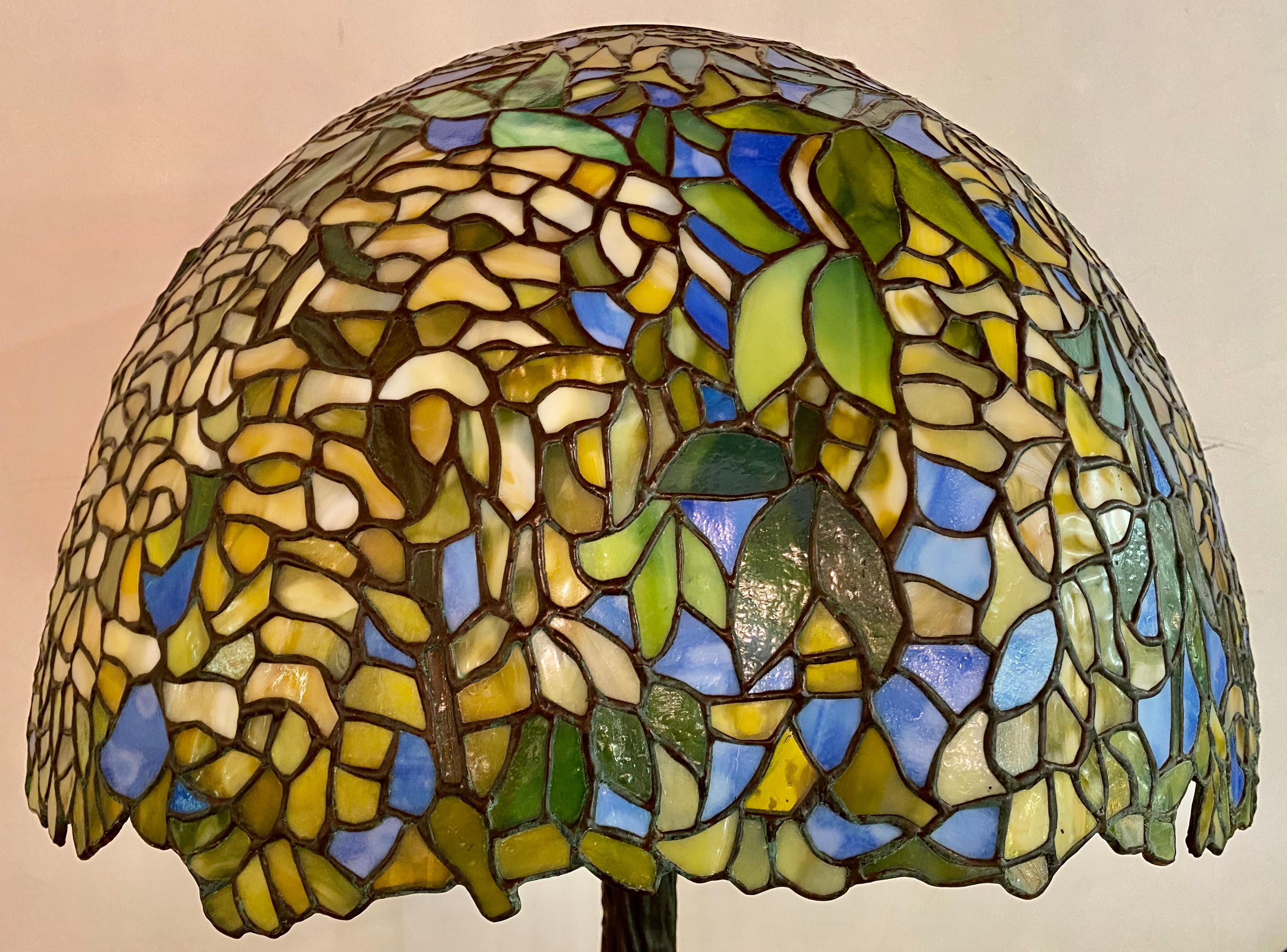 stained glass lamp forms