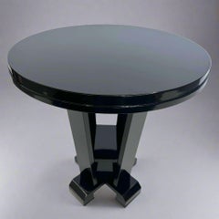 Art Deco style Gueridon Side Table, France, 1990's