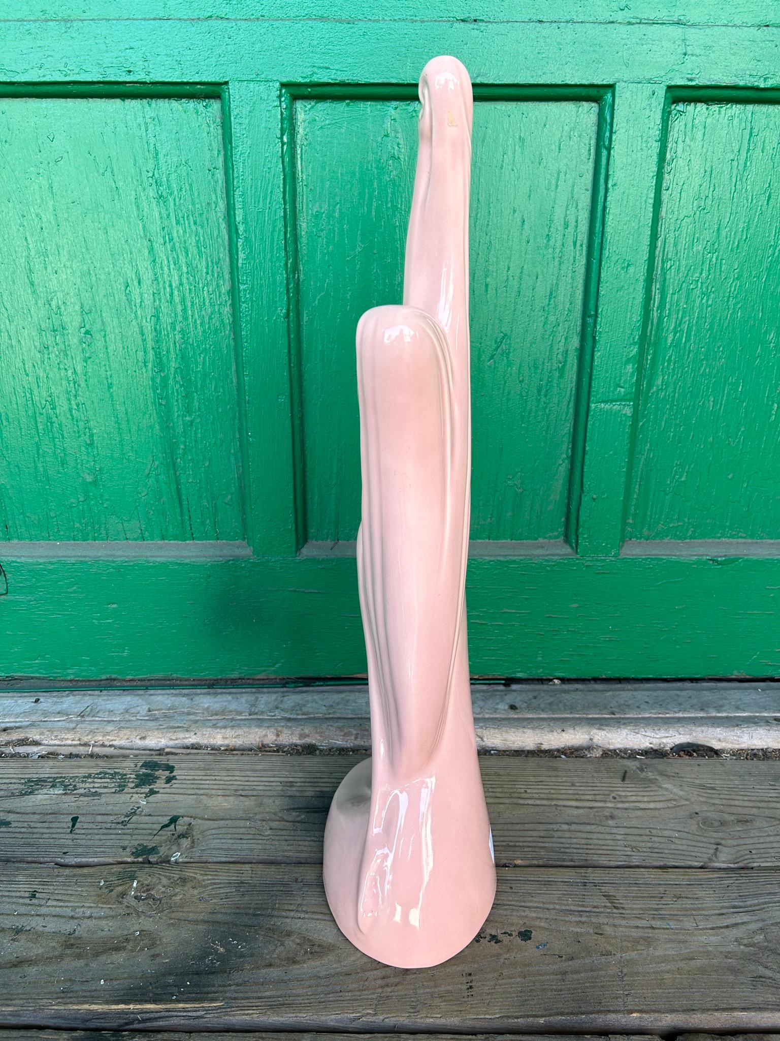 Figura de Cerámica Haeger Estilo Art Decó en venta 5