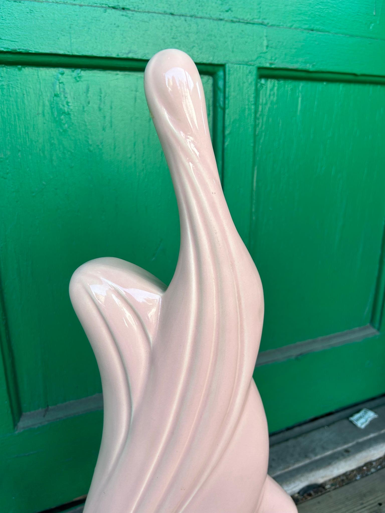 Figura de Cerámica Haeger Estilo Art Decó en venta 2