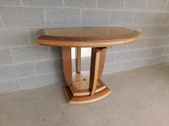 Art Deco Style Hand Crafted Console Table by Ronald C Puckett