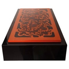 Art Deco–Style Japanese Lacquer Display Table By Ogura Gengo