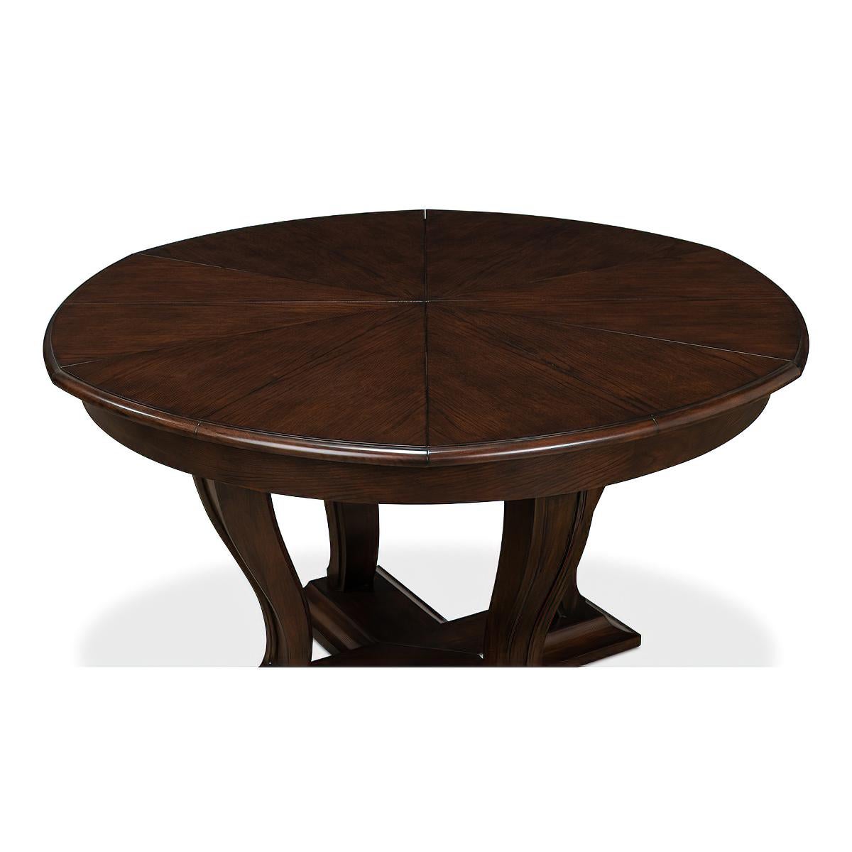 Art Deco Style Dining Table In New Condition For Sale In Westwood, NJ