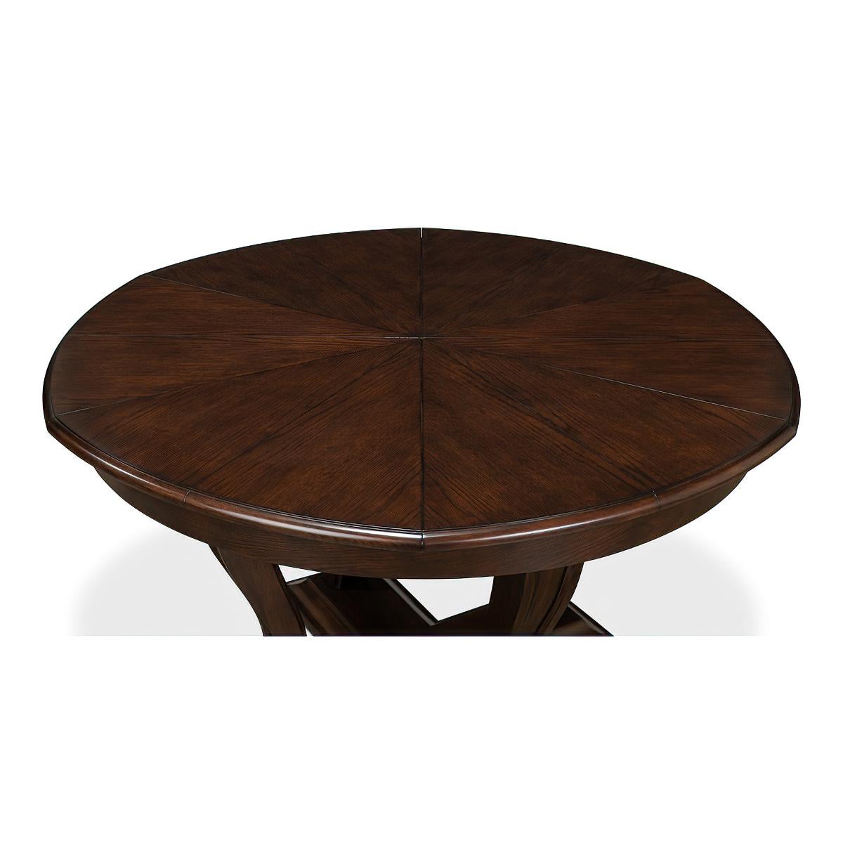Art Deco Style Dining Table In New Condition In Westwood, NJ