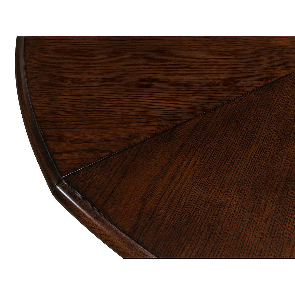 Wood Art Deco Style Dining Table For Sale