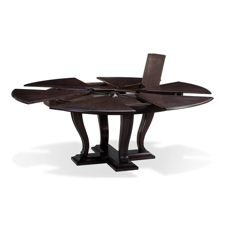 Art Deco Style Round Dining Table For Sale at 1stDibs