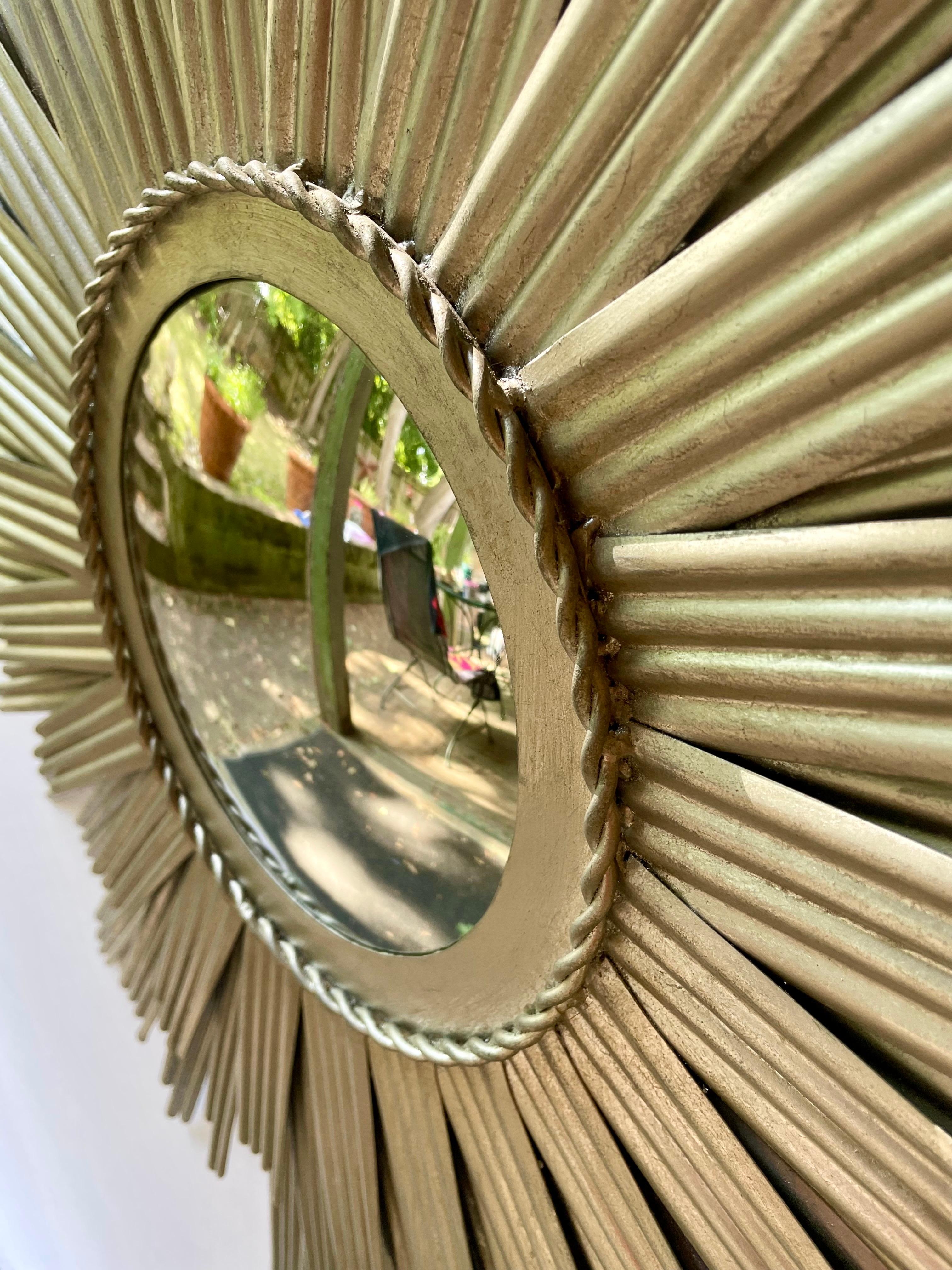 Art Deco Style Large Scale Starburst Mirror 7