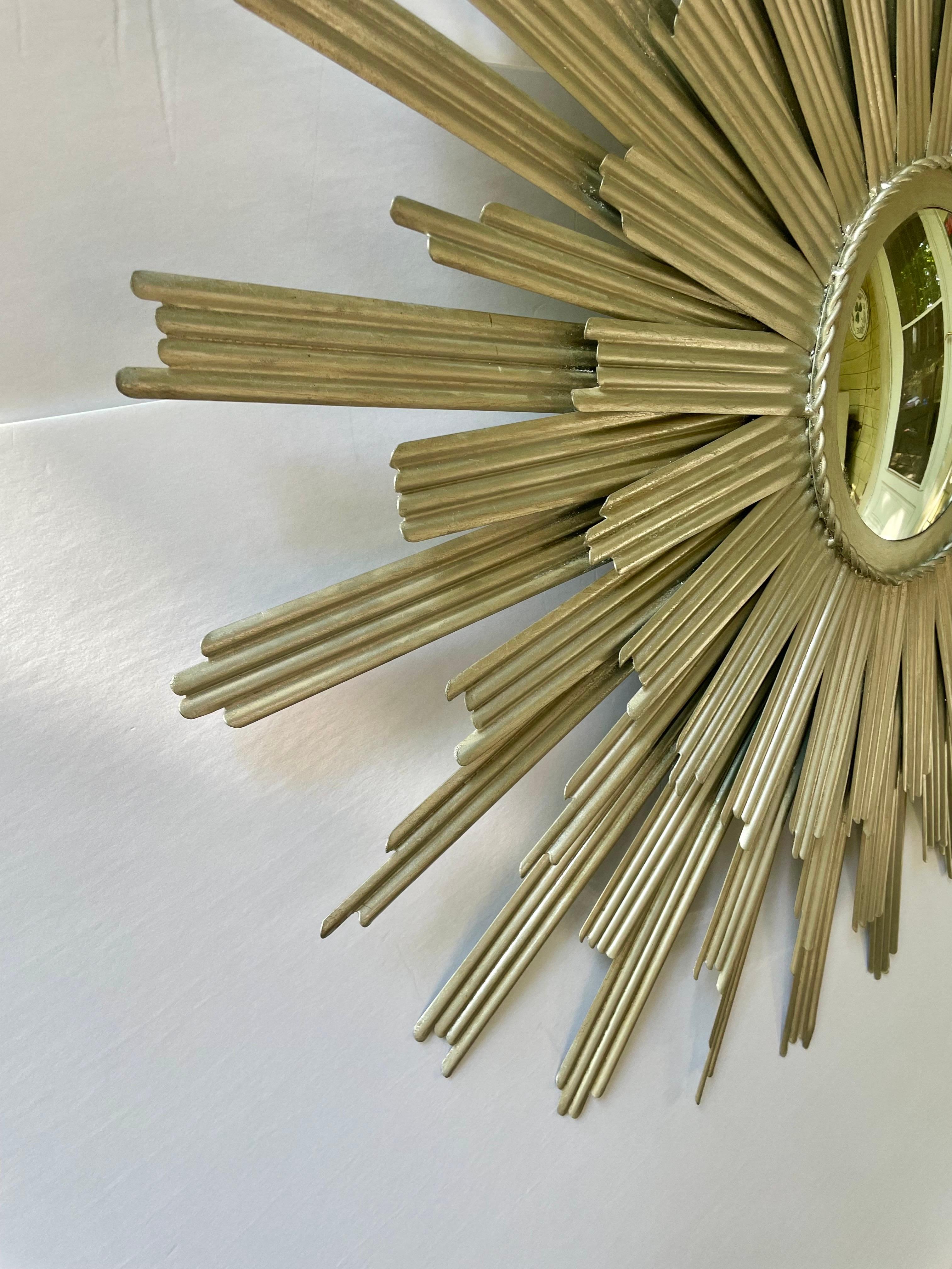 Art Deco Style Large Scale Starburst Mirror 8