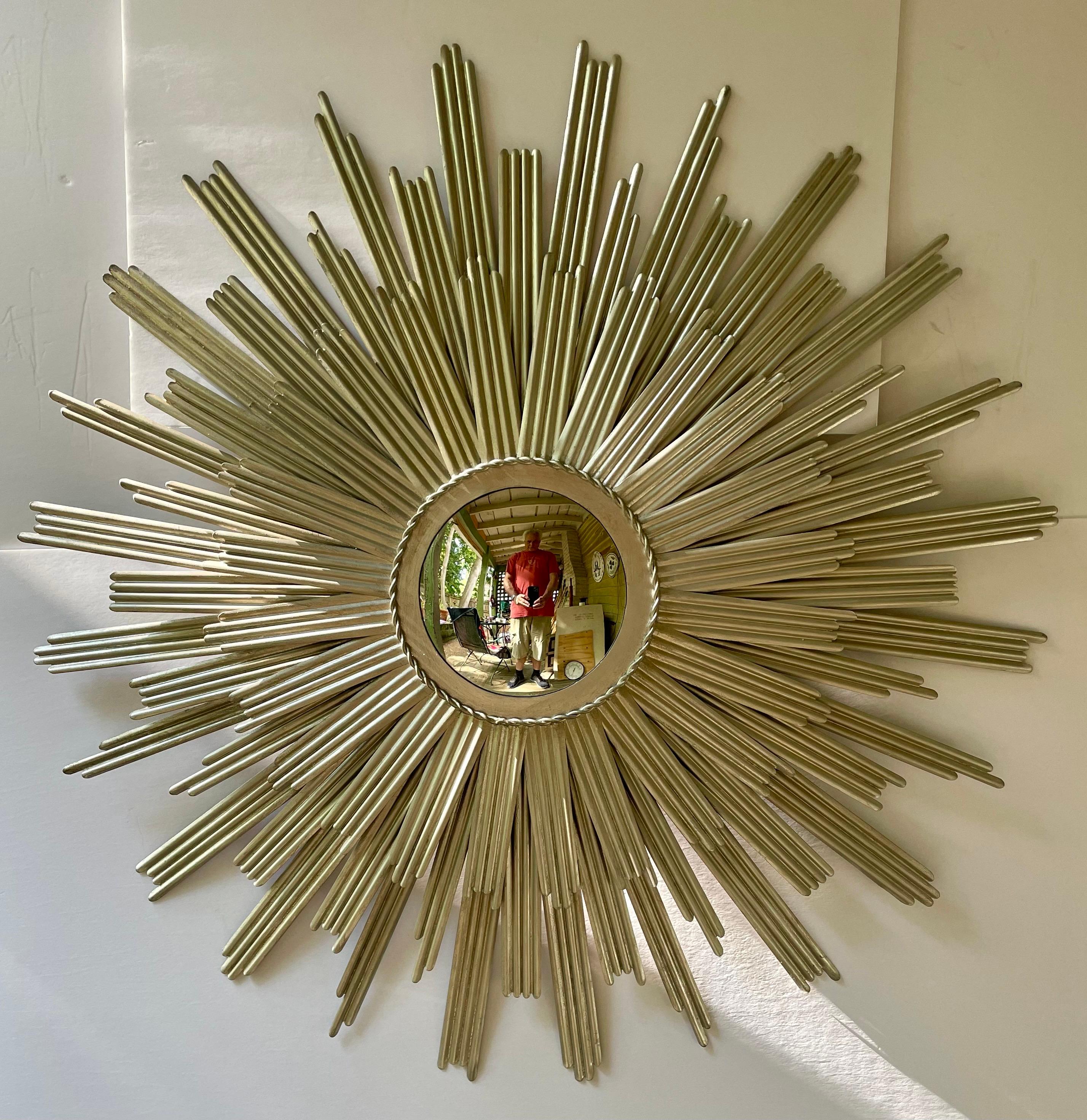 Art Deco Style Large Scale Starburst Mirror 14