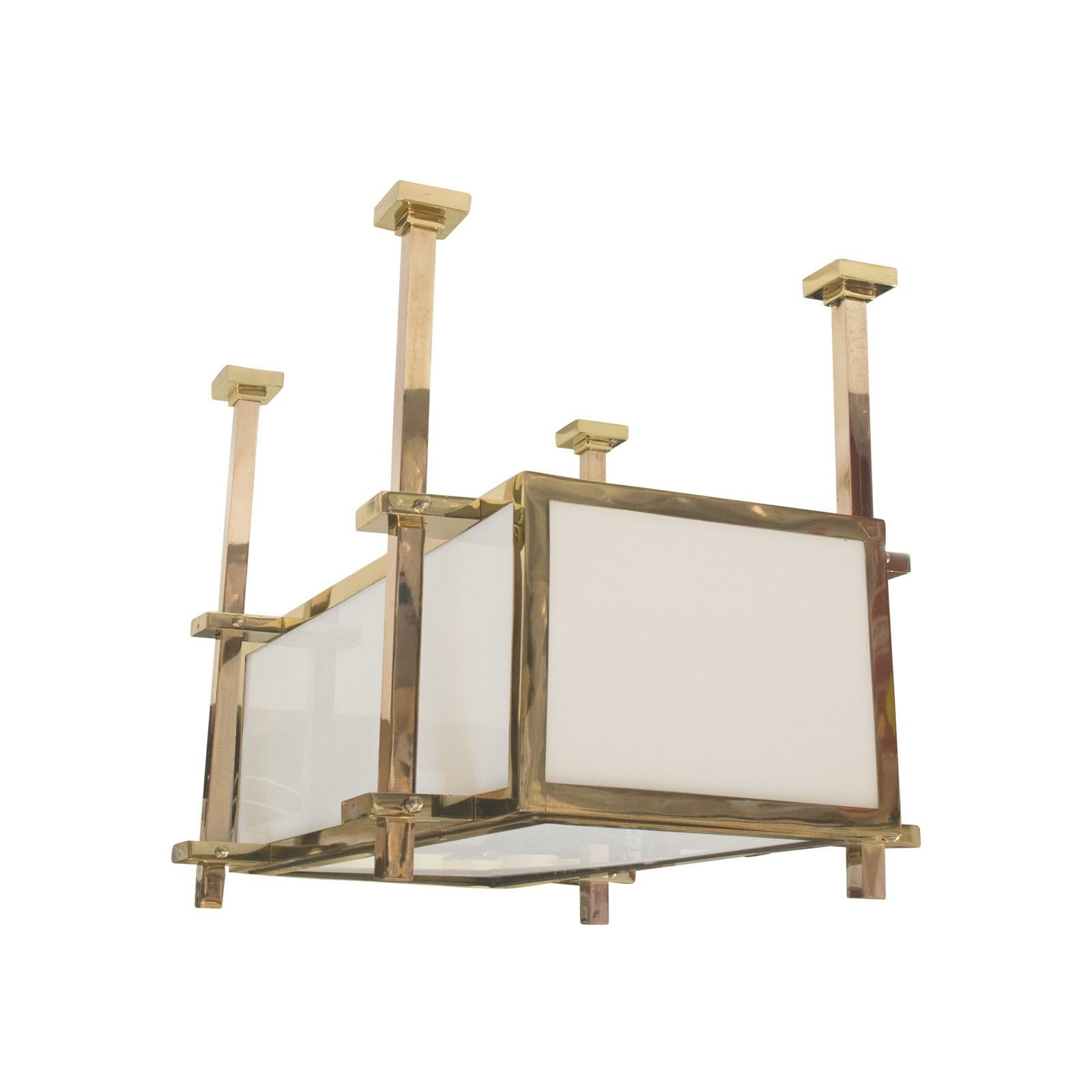 Autrichien Lampe de style Art Déco pour le Hof de Karl Marx à Vienne, montage encastré, peut être modifié en vente