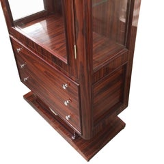Art Deco Style Makassar Display Cabinet