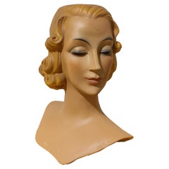 Vintage Art Deco Style Mannequin, 1960s