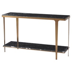 Art Deco Style Marble Top Console