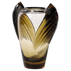 Vintage Art Deco Style Marrakech Vase signed Lalique