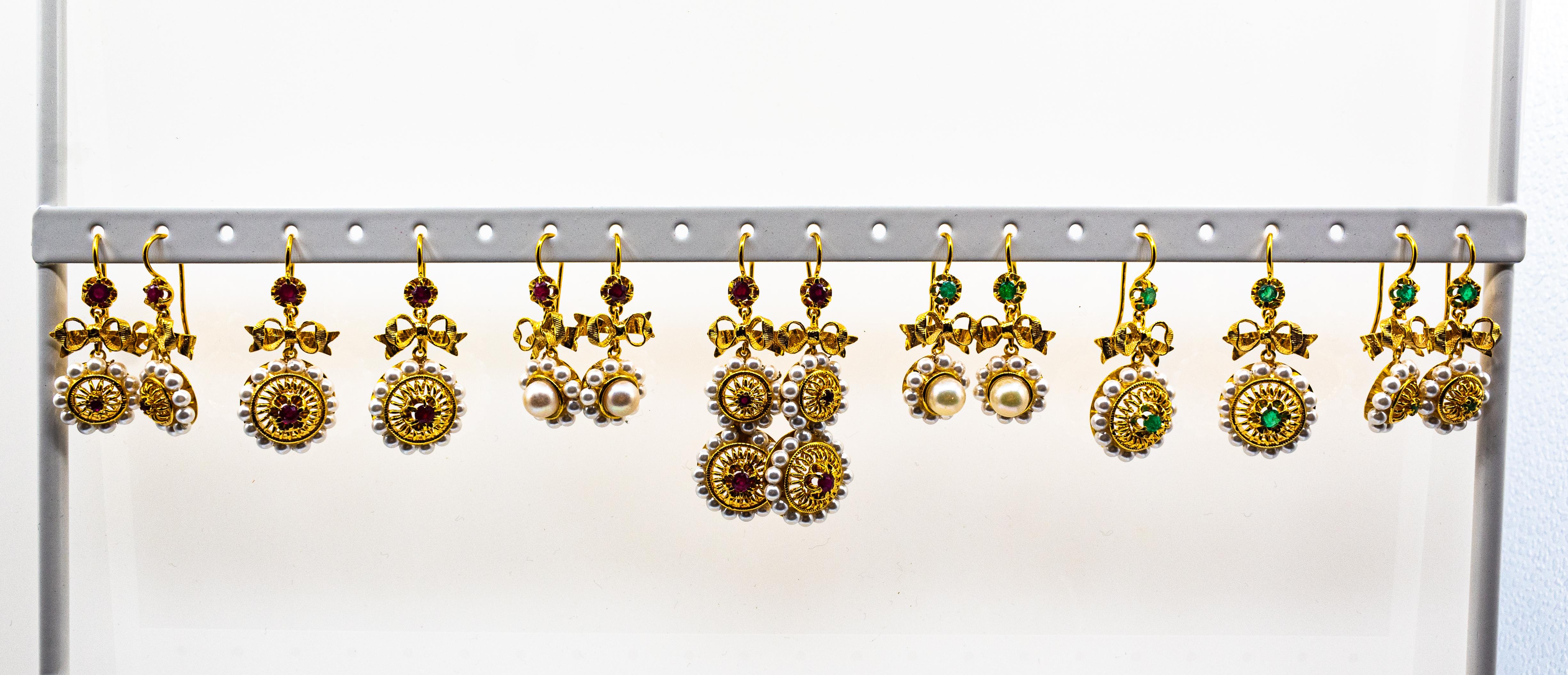 For any problems related to some materials contained in the items that do not allow shipping, please contact the seller with a private message to solve the problem.
We can ship every piece of our 1stdibs catalog worldwide.

These Earrings are made