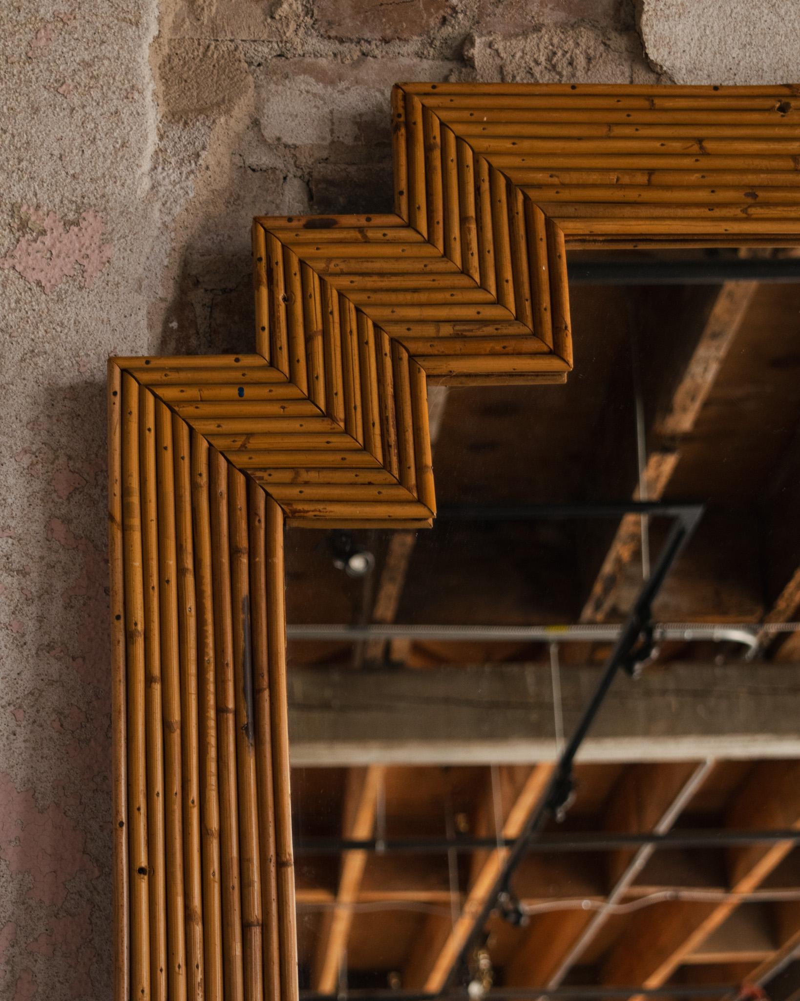 Mid-Century Modern Art Deco Style Mirror For Sale