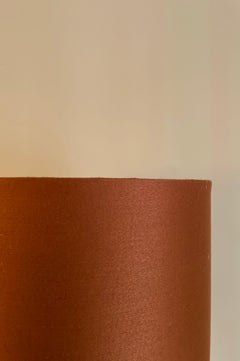 Art Deco style mirror lamp with tubular structure and mercury glass