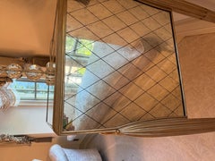 Art Deco Style Mirror-Mounted Commode, Theodore Alexander