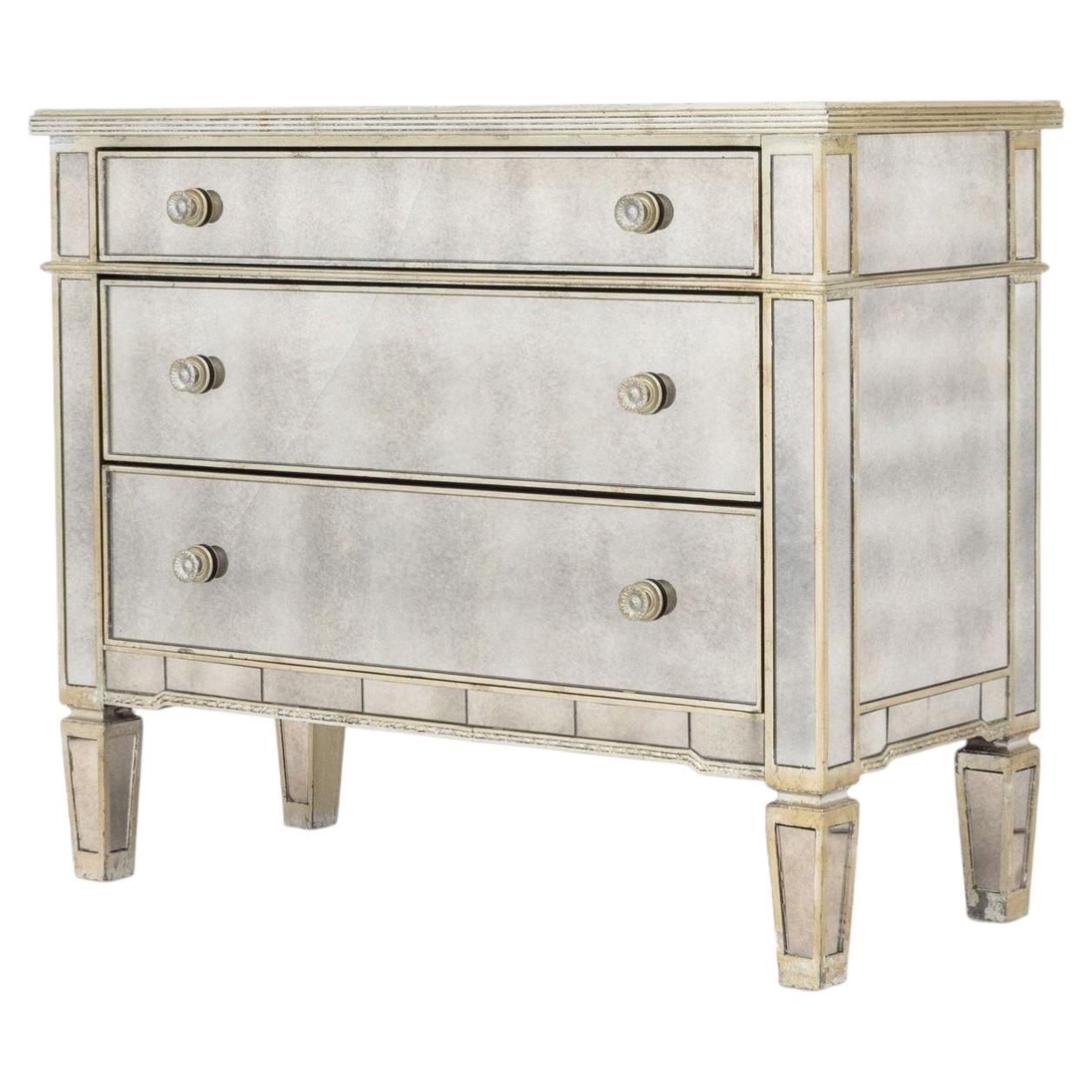 Art Deco Style Mirrored Chest of Drawers