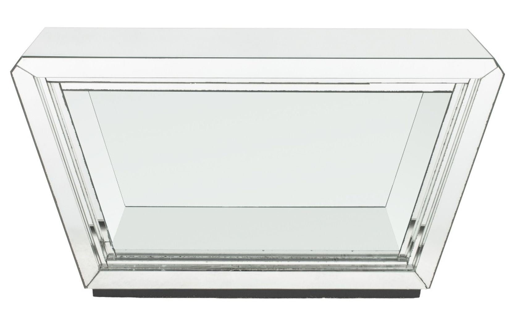 Art Deco Style Mirrored Console Table In Good Condition For Sale In Astoria, NY