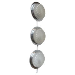 Apliques de Pared Barco Náutico Estilo Art Decó con Cristal Sunburst Abovedado