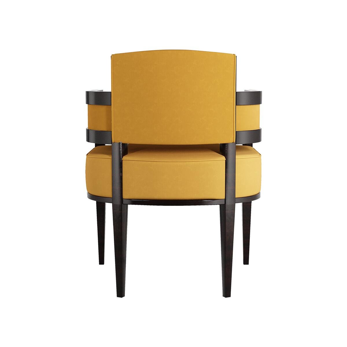 yellow velvet dining chairs