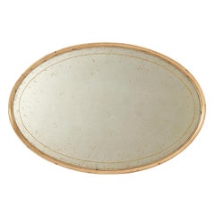 Art Deco Style Oval Cocktail Table