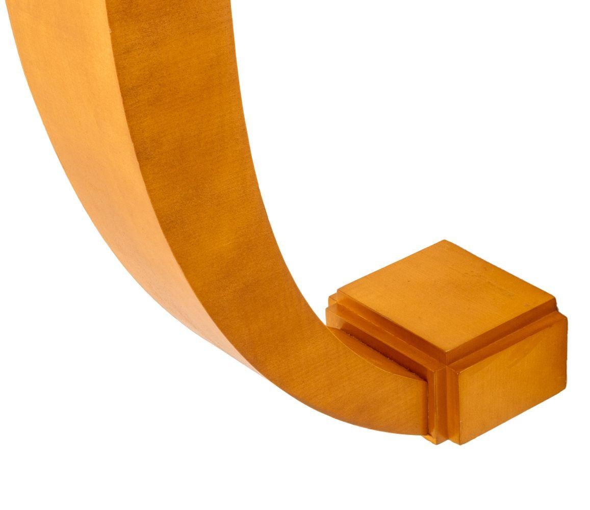 Consola de madera de peral estilo Art Déco Art Decó en venta