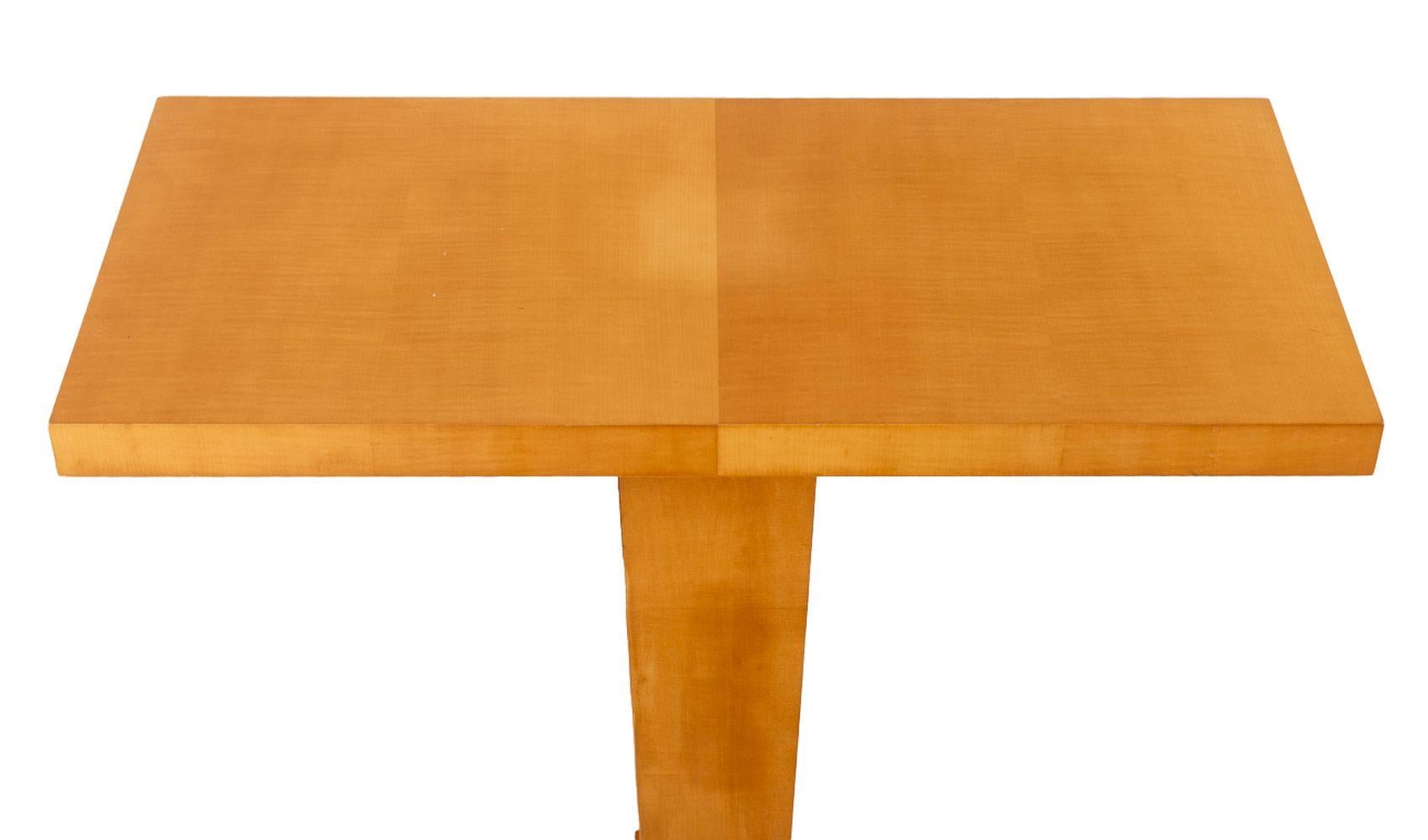 Consola de madera de peral estilo Art Déco Peral en venta