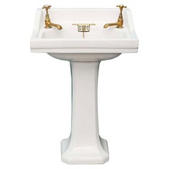 Used Art Deco Style Pedestal Sink