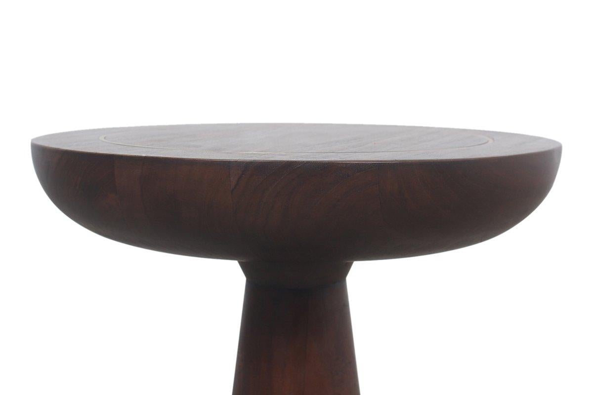 Contemporary Art Deco Style Pedestal Table For Sale