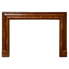 Cheminée de style Art déco récupérée