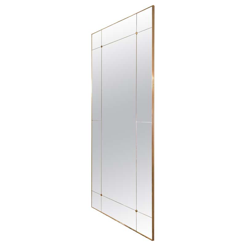 Segin Modern Rectangular Mirror with Art-Deco Vibe For Sale at 1stDibs ...