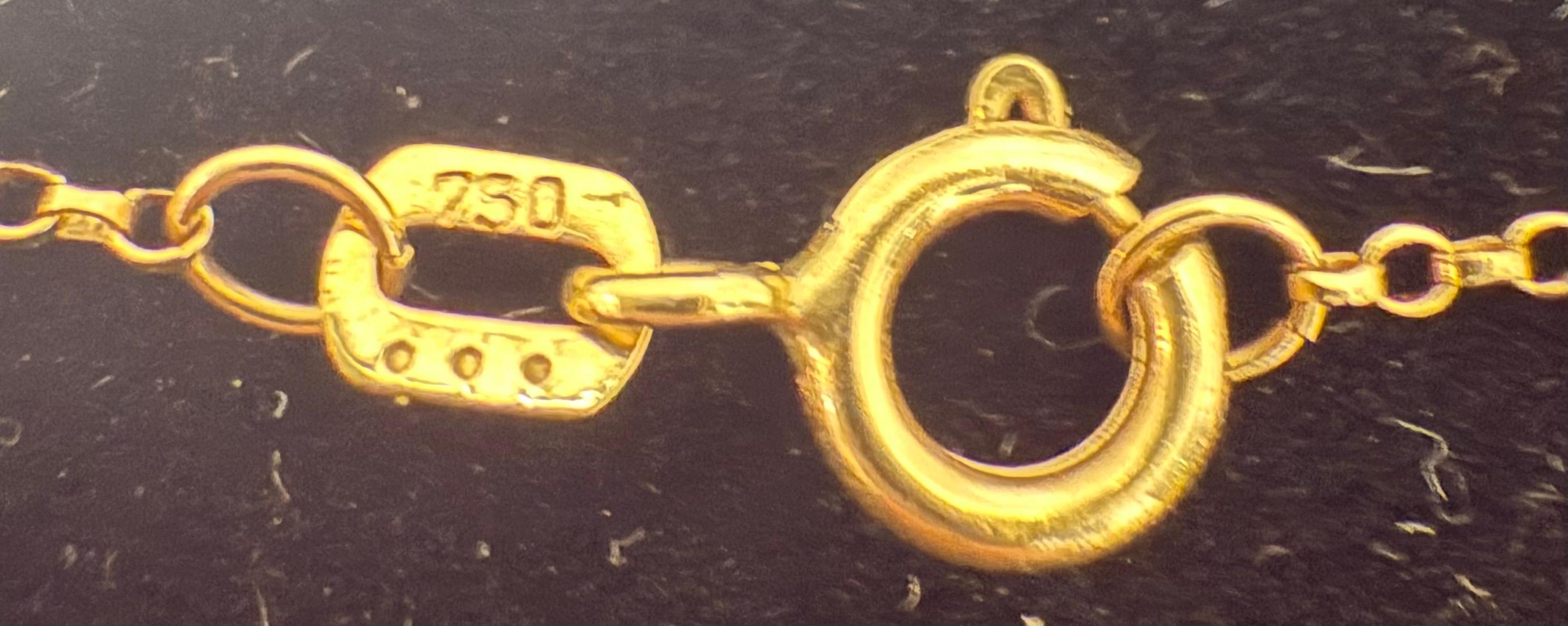Collana in oro rosa 18 carati con ametista taglio rettangolare in stile Art Deco in vendita 4