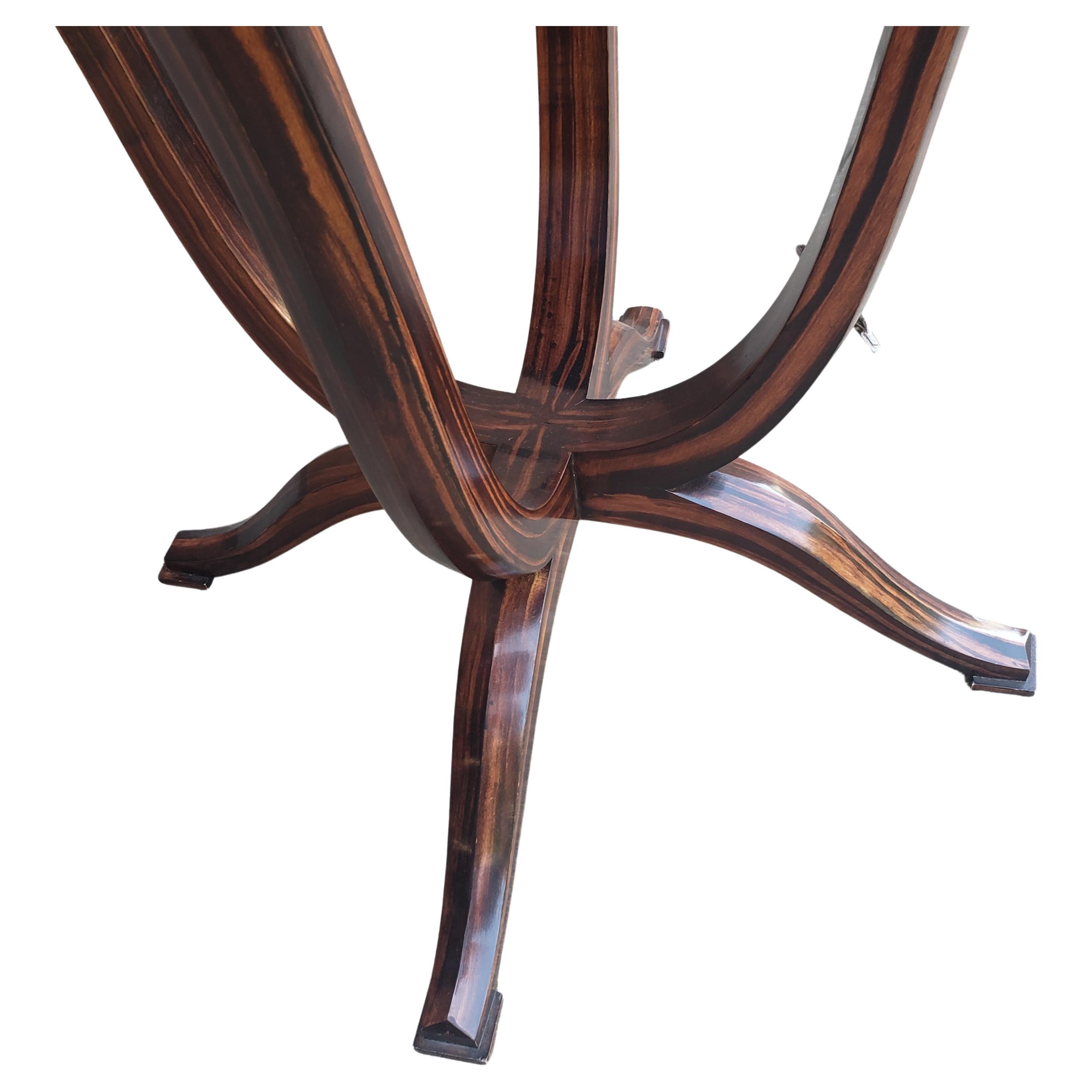 Woodwork Art Deco Style Rosewood Center Table