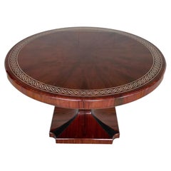 Art Deco Style Rosewood Centre Table with Lacquer Inlay