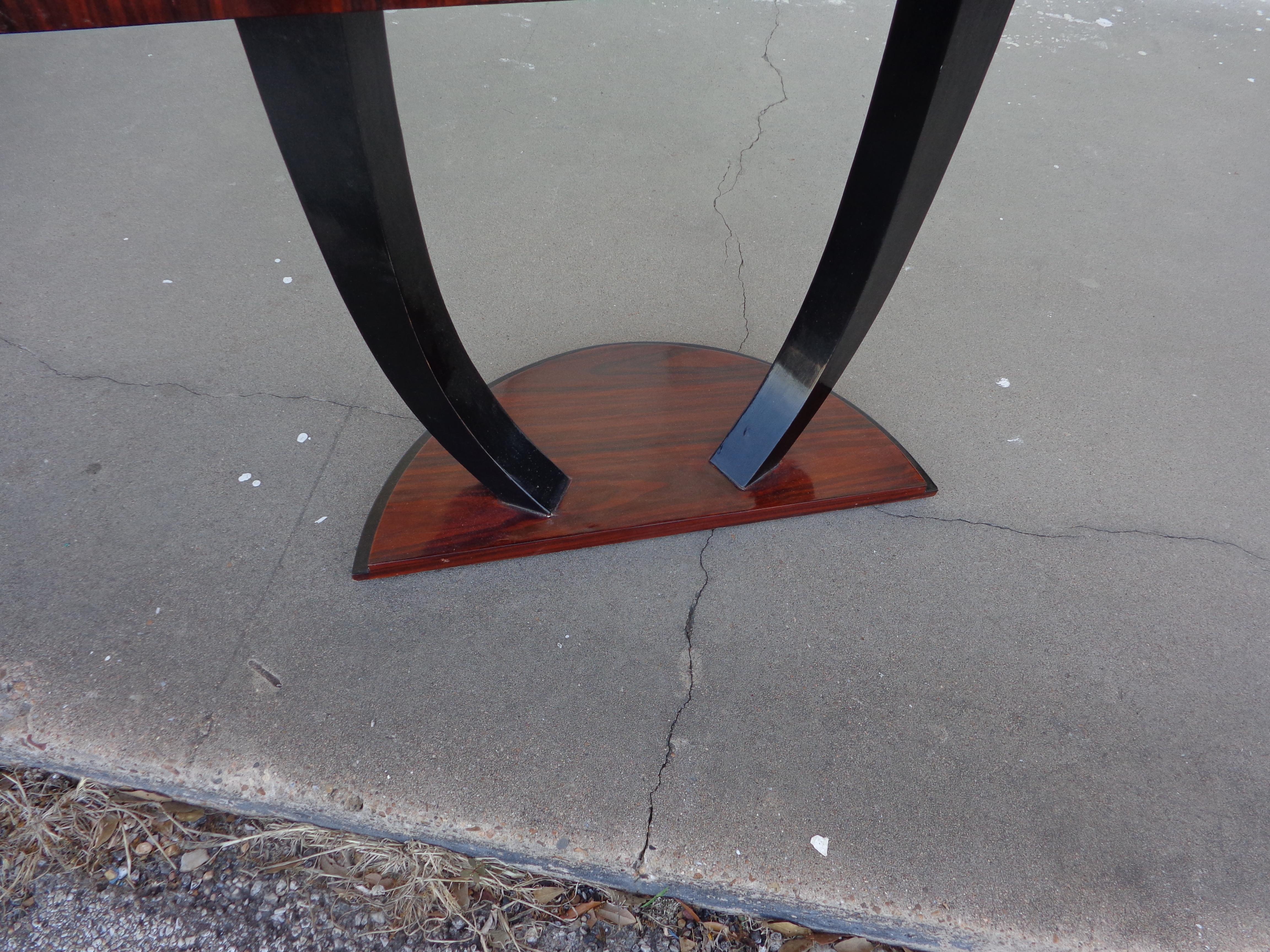 Art Deco Style Rosewood Console Table 2