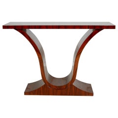 Art Deco Style Rosewood Console Table