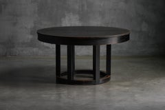 Art Deco Round Dining Table, Netherlands, 1930s