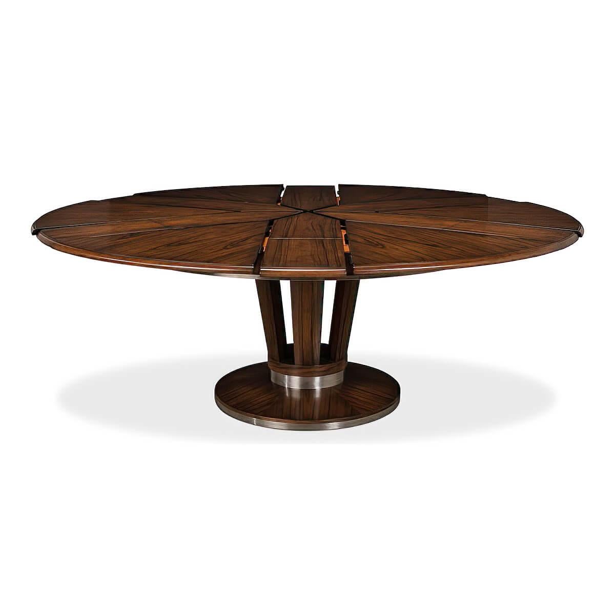 round art deco dining table