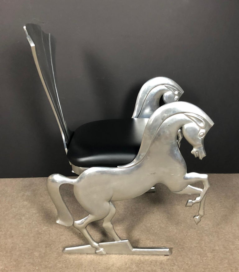 Highly Unusual Sculptural Horse Chair For Sale at 1stDibs