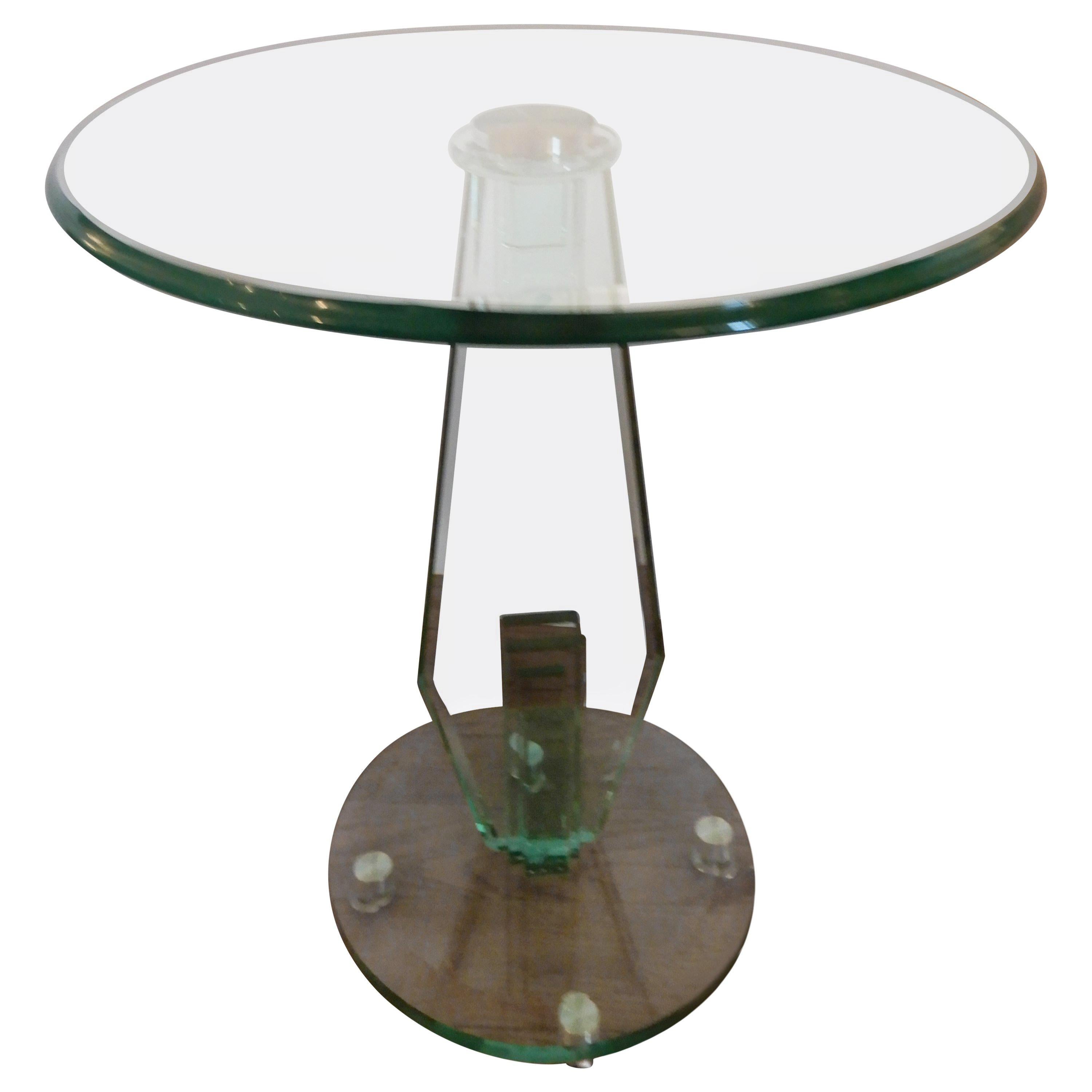 Art Deco Style Side or End Table in the School of Danny Lane