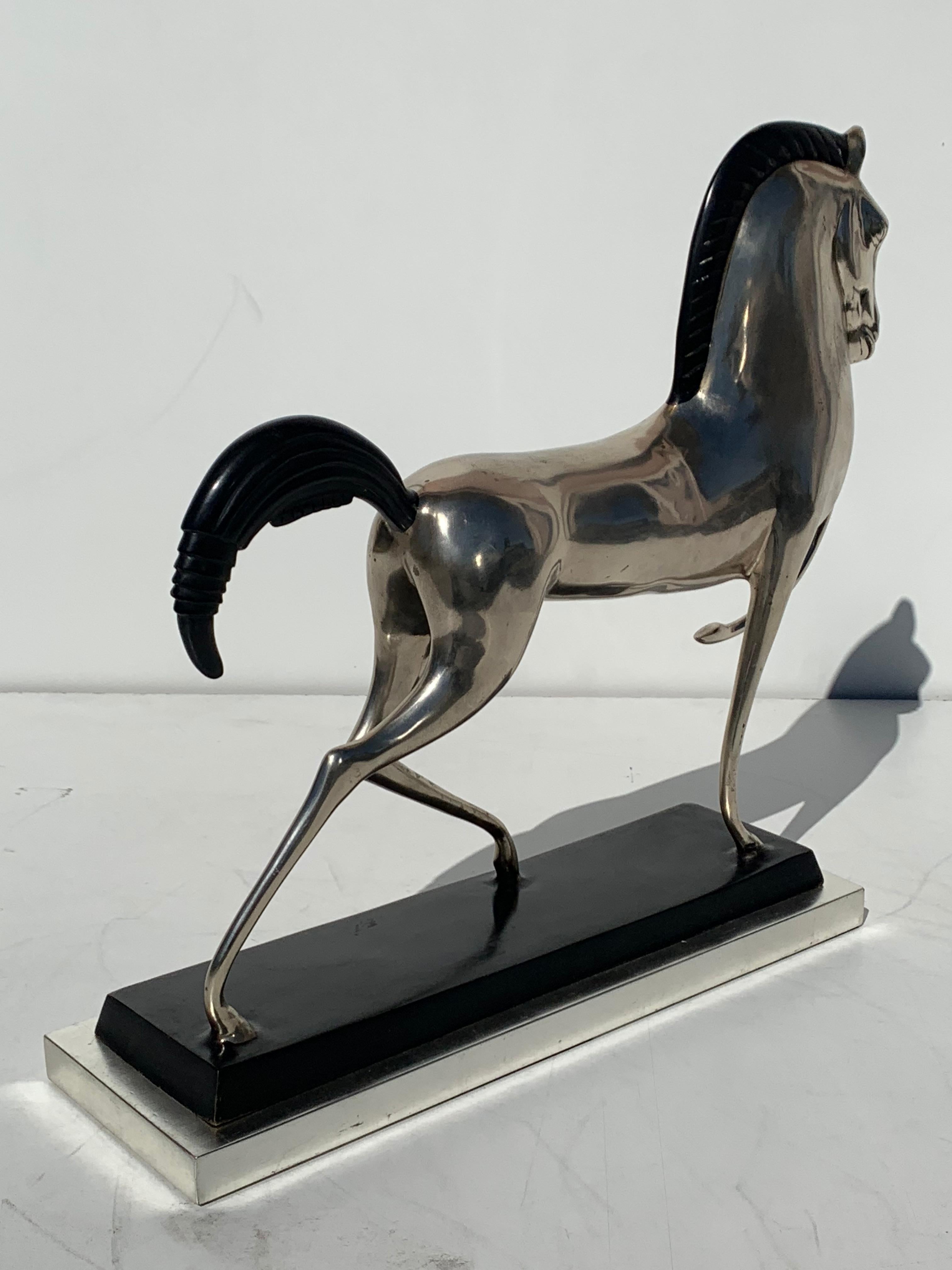 etruscan horse statue