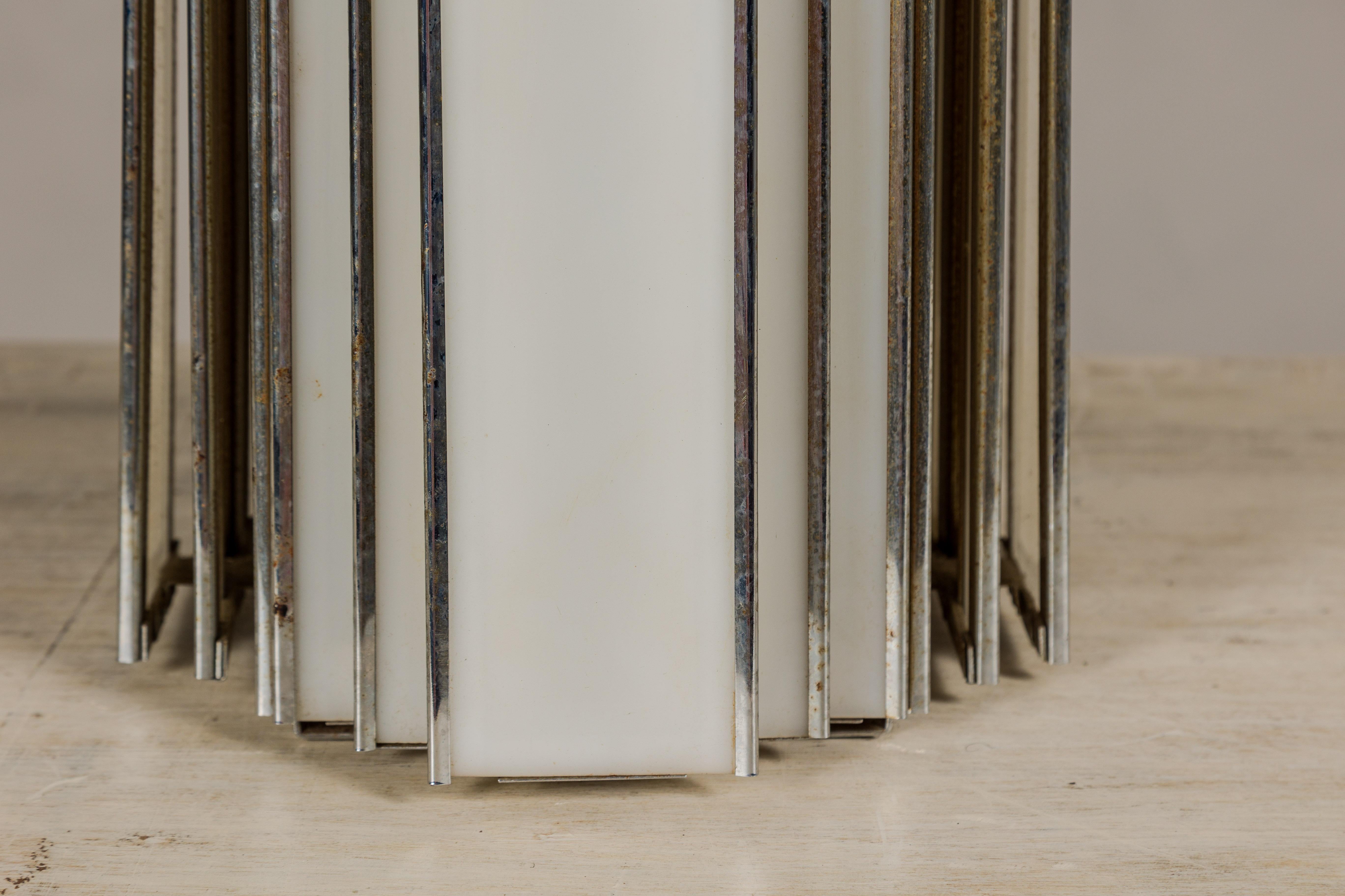 Lampe de table Skyscraper de style Art Déco avec deux Lights, USA Wired en vente 2