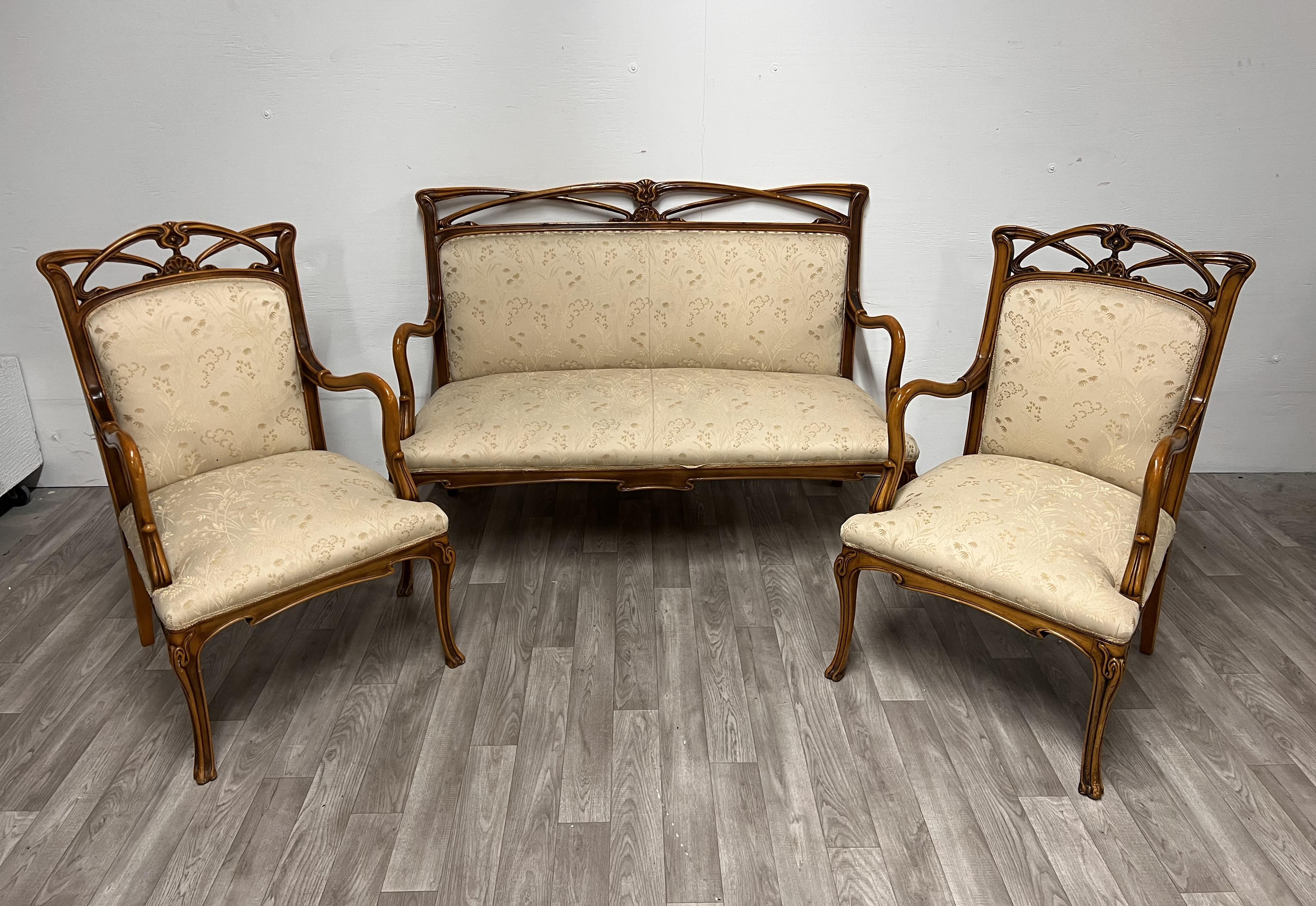Petit canapé de style Art Déco en vente 1